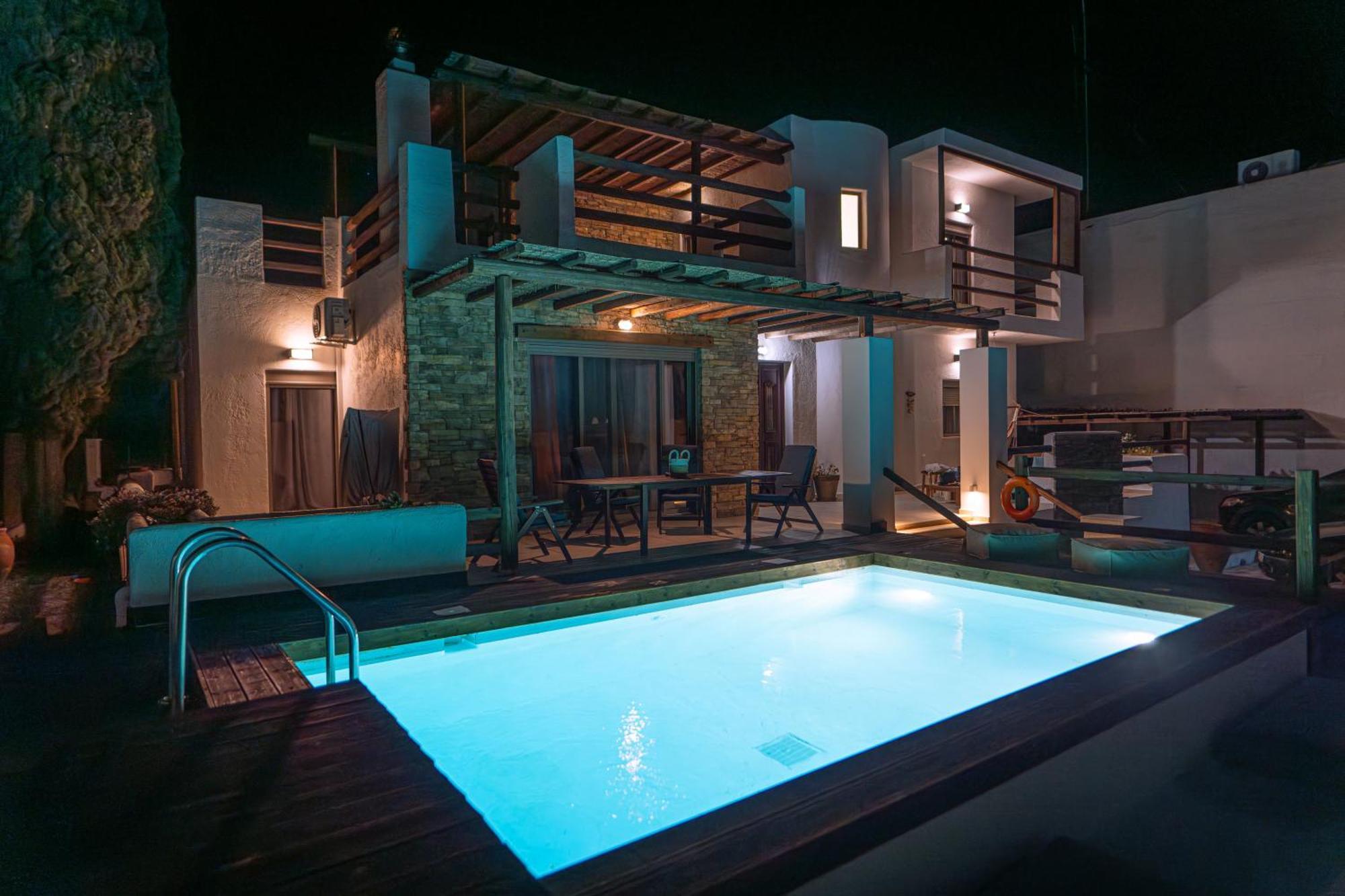 Apollonas & Sibylla Villa Chorio  Exterior photo